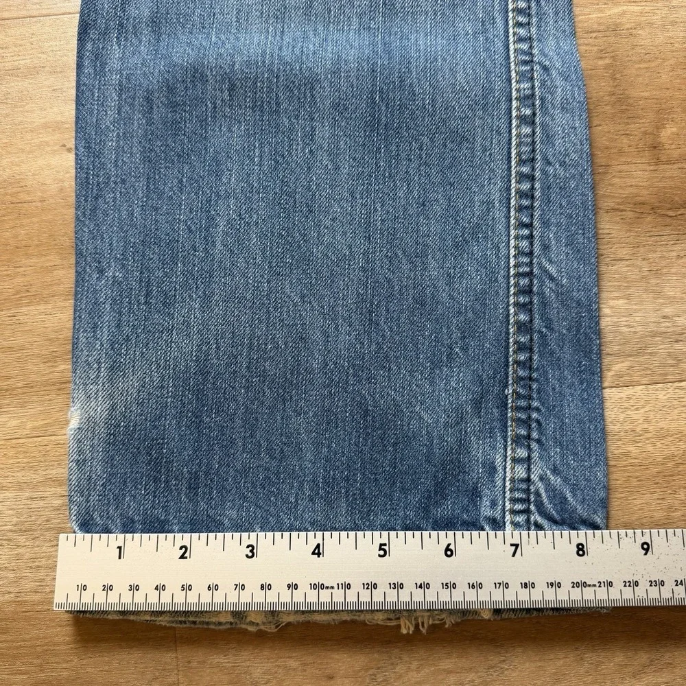 Vintage Diesel Kulter Jeans‎ Men 31x32 Blue Straight Leg Distressed Faded Y2K